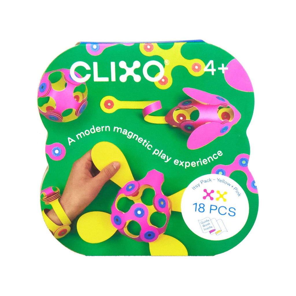 Clixo Itsy Pack Pink and Yellow
