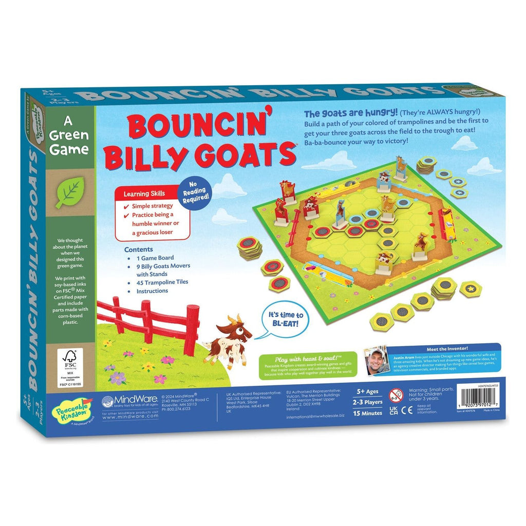 Peaceable Kingdom Bouncing Billy Goats