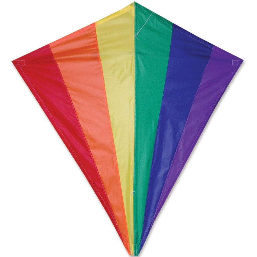 Diamond Kite 30" Rainbow