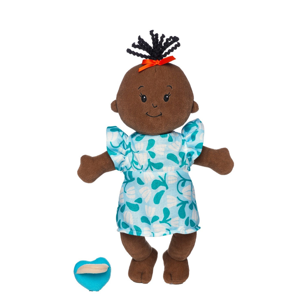 Wee Baby Stella Doll Brown with Black Wavy Tuft
