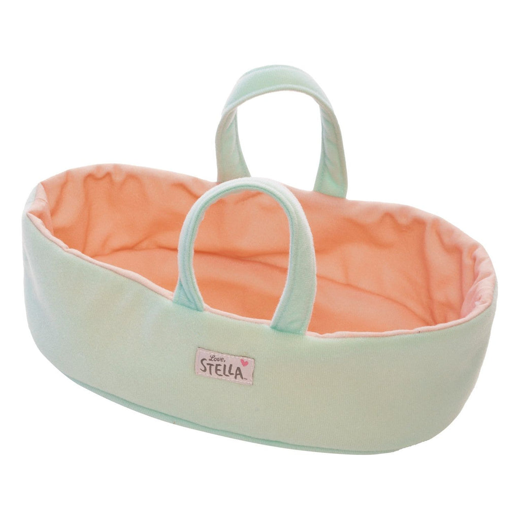 Love, Stella My First Doll Peach & Bassinet