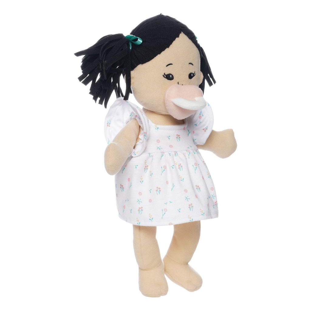 Love, Stella Doll Light Beige with Black Pigtails