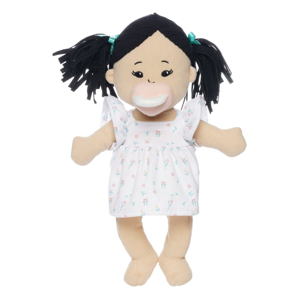 Love, Stella Doll Light Beige with Black Pigtails