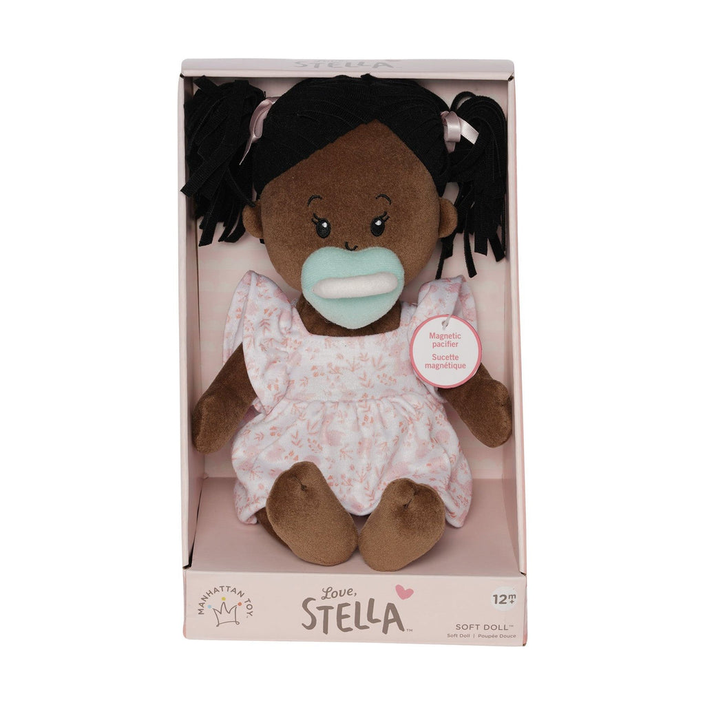 Love, Stella Doll Brown with Black Pigtails
