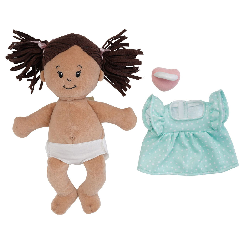 Love, Stella Doll Beige with Brown Pigtails