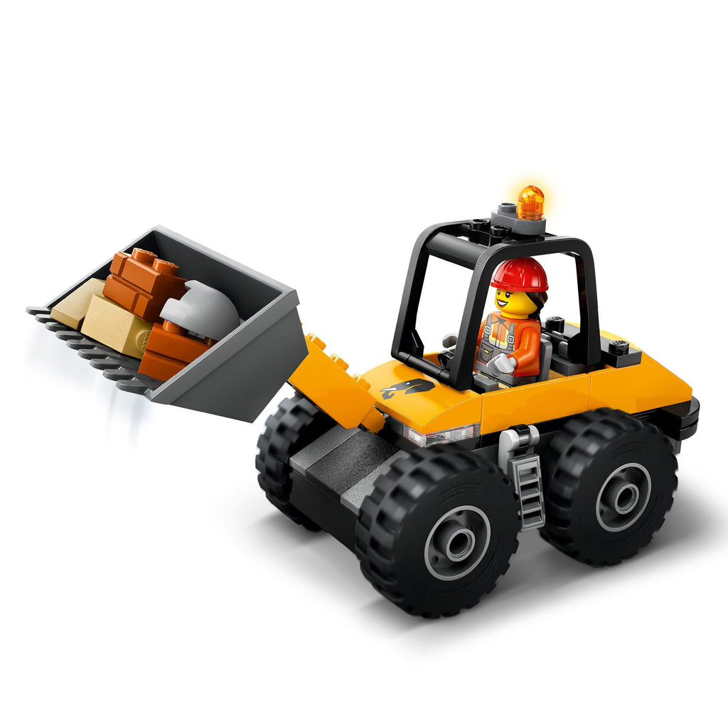 LEGO City Yellow Construction Wheel Loader