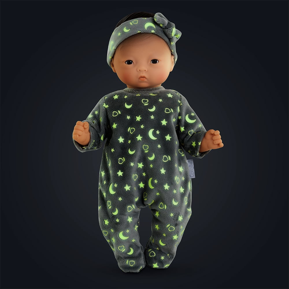 Corolle 14" Doll Outfit Glow in the Dark Pajamas