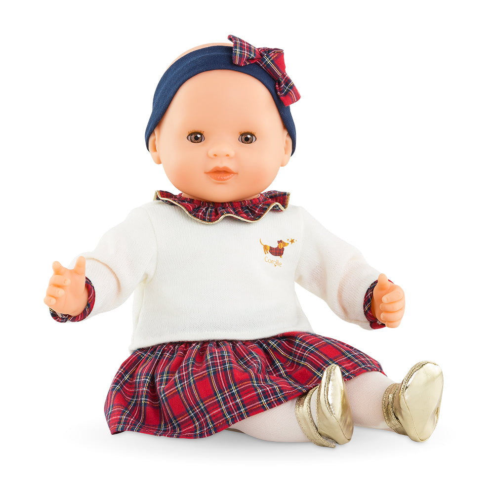Corolle 14" Holiday Baby Doll Suzanne