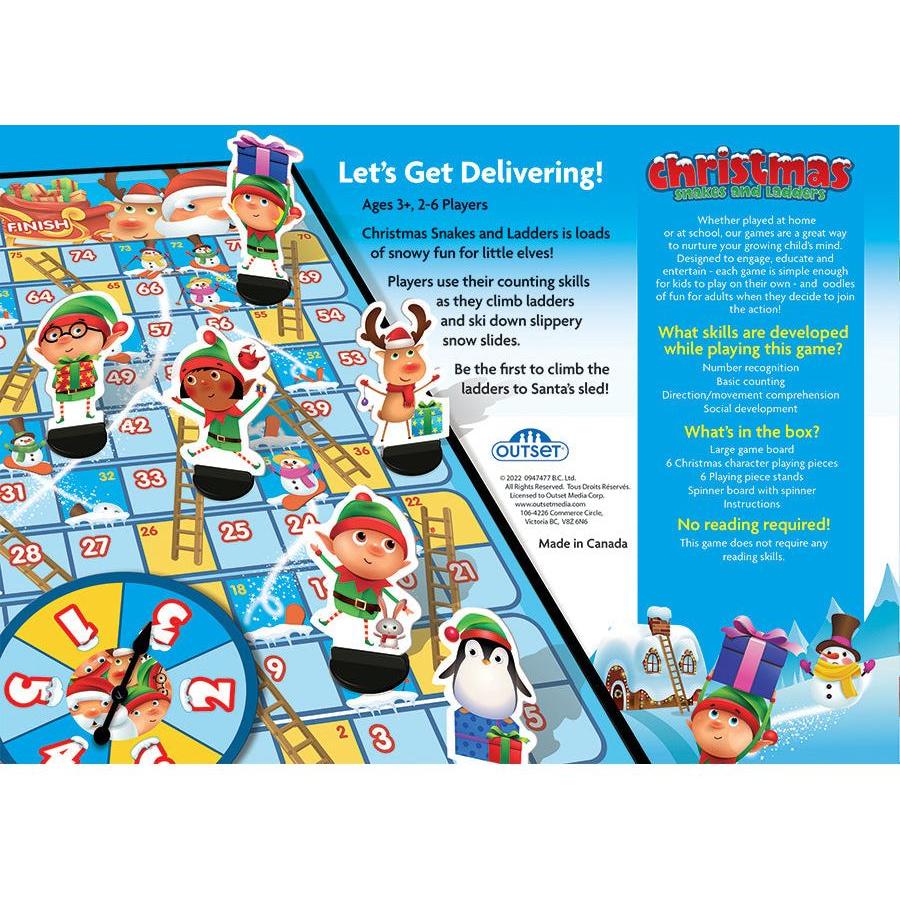 Christmas Snakes and Ladders