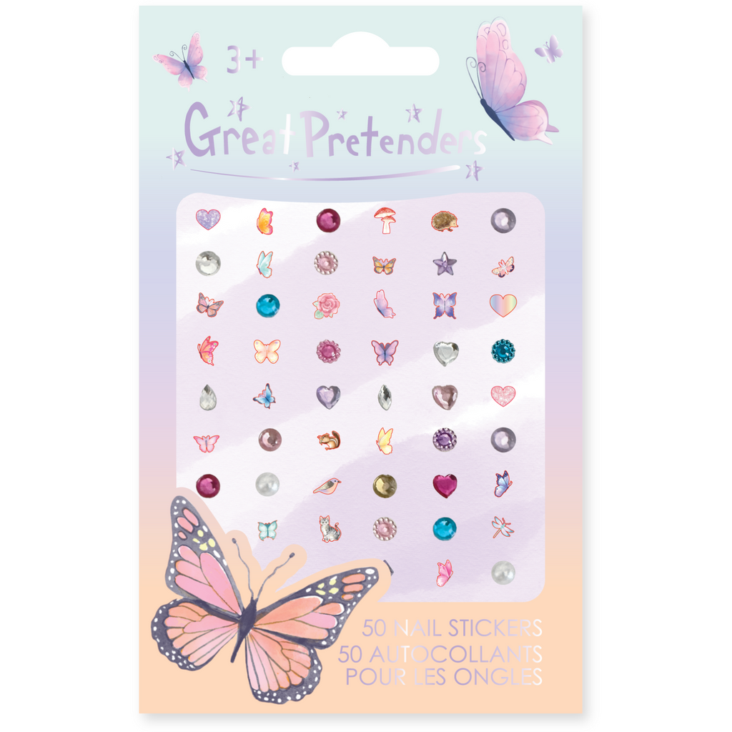 Great Pretenders Nail Stickers Butterfly
