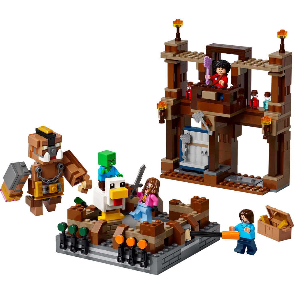 LEGO Minecraft Woodland Mansion Fighting Ring