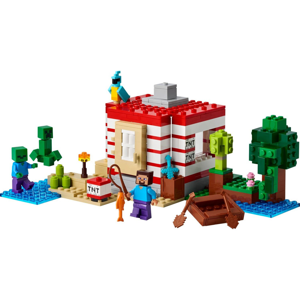 LEGO Minecraft The TNT Jungle House