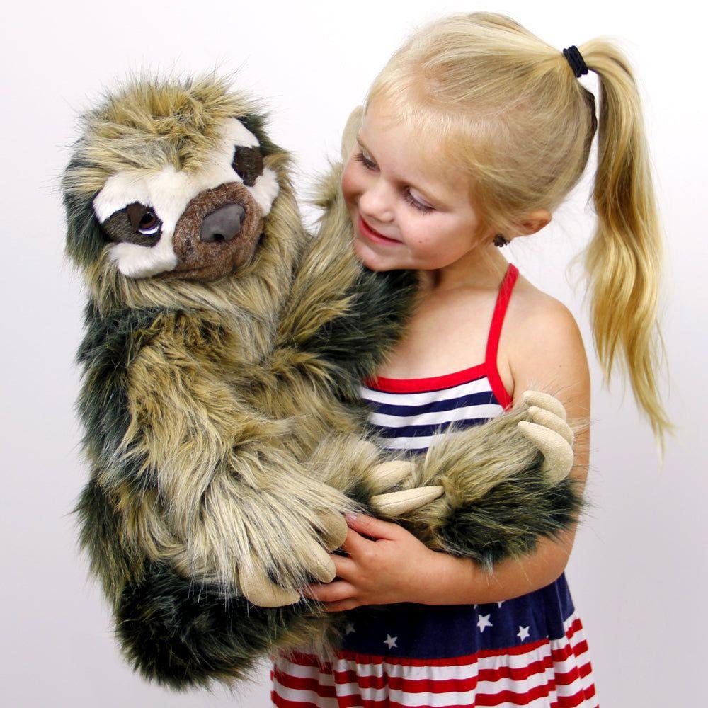 Folkmanis Three-Toed Sloth Puppet