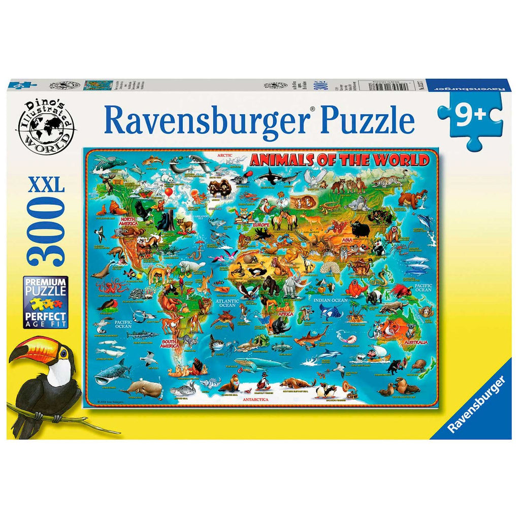 Ravensburger 300 Piece Puzzle Animals of the World