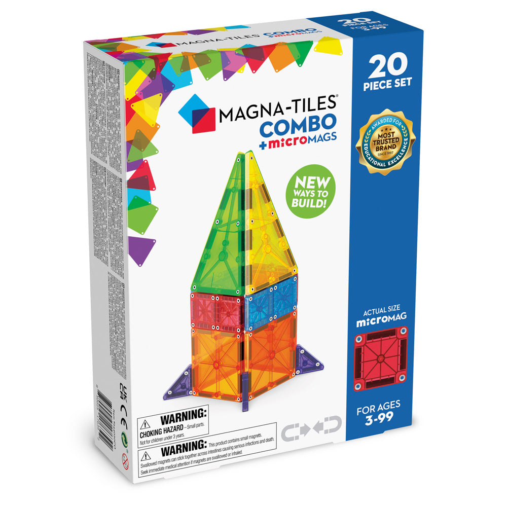 Magna-Tiles Combo 20 Piece Set