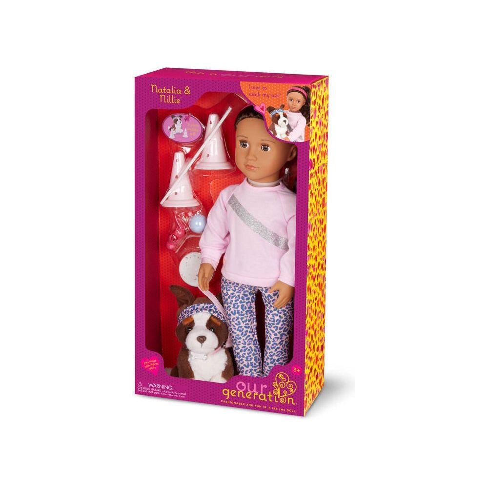 Our Generation 18" Doll Natalia & Nillie