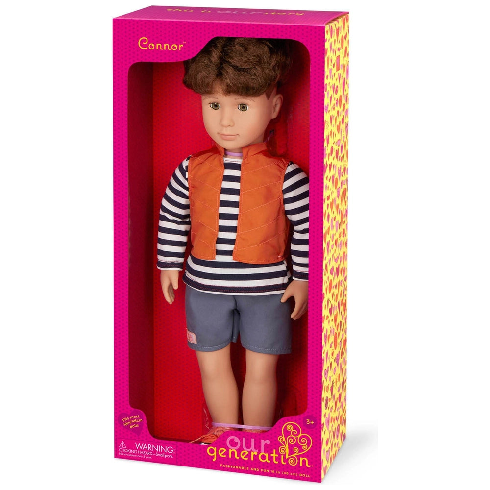 Our Generation 18" Boy Doll Connor