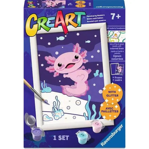 CreArt Axolotl Paint by Number