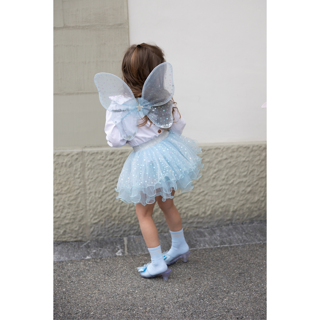 Great Pretenders Iridescent Celestial Fairy Wings, Tutu & Wand Set