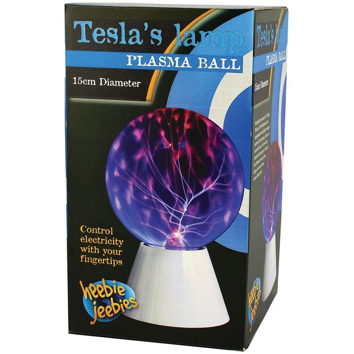 Heebie Jeebies Tesla's Lamp Plasma Ball