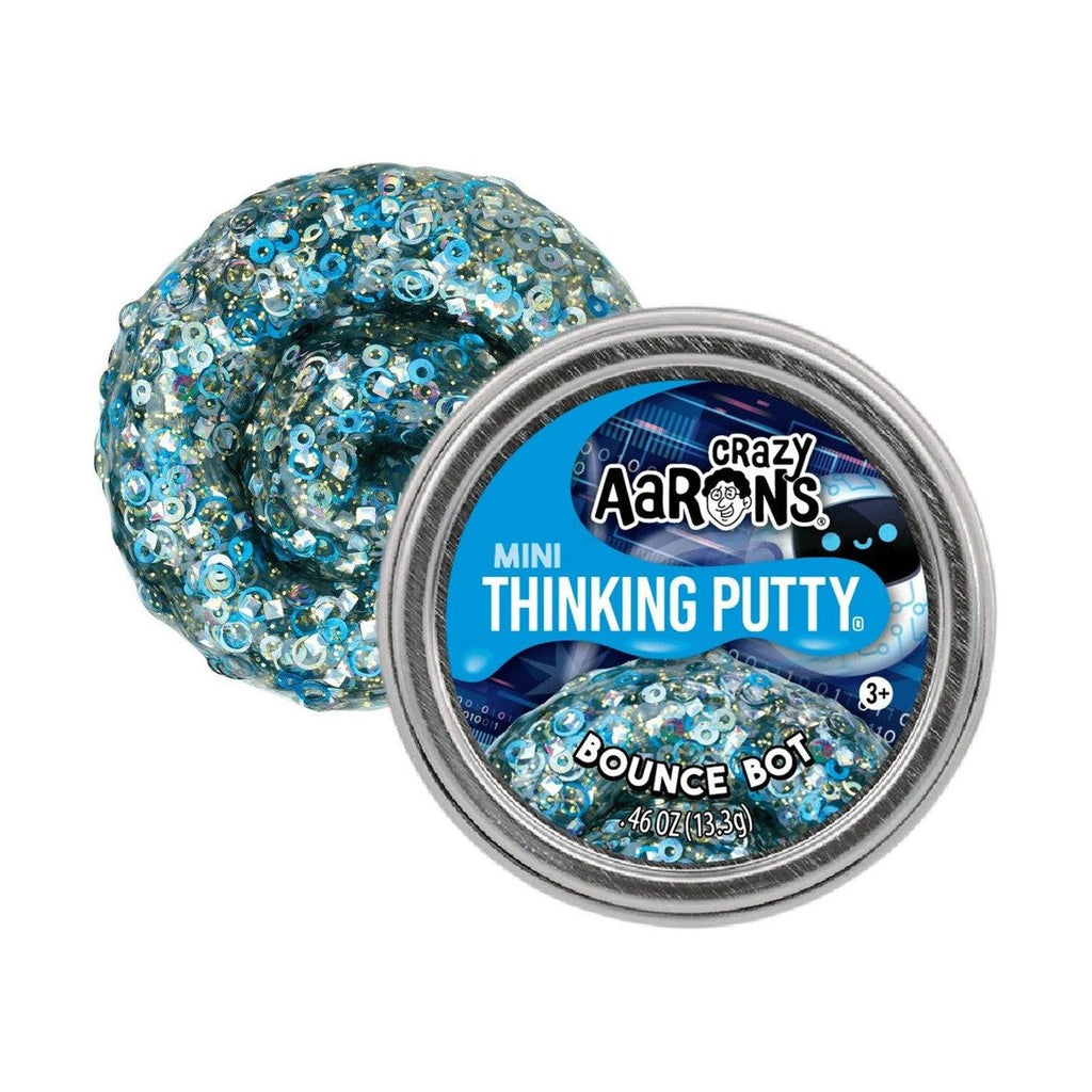 Crazy Aaron's Thinking Putty 2" Mini Tin Bounce Bot