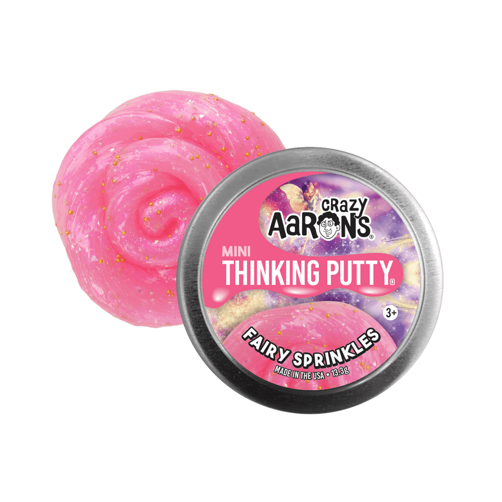 Crazy Aaron's Thinking Putty 2" Tin Fairy Sprinkles