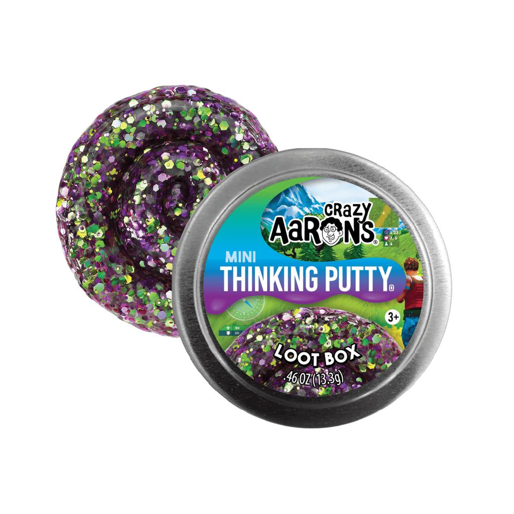 Crazy Aaron's Thinking Putty 2" Mini Tin Loot Box