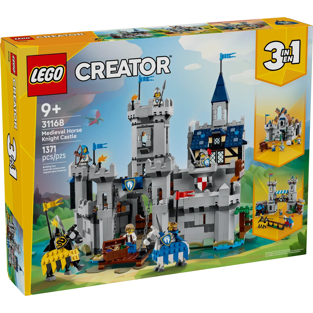 LEGO Creator Medieval Horse Knight Castle – The Rocking Horse Toys