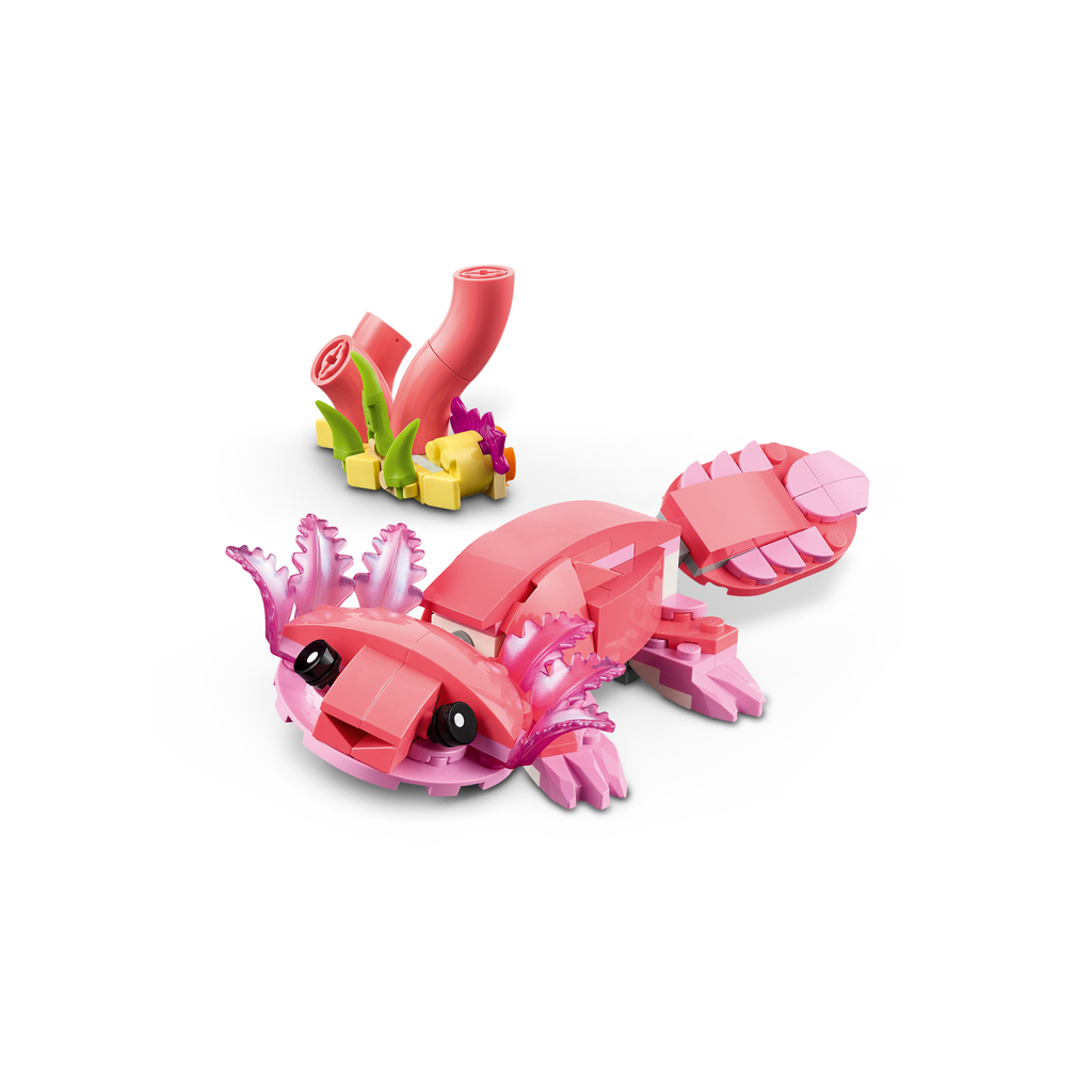 LEGO Creator Wild Animals Pink Flamingo axolotl
