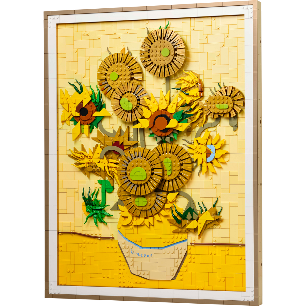LEGO art Vincent Van Gogh Sunflowers
