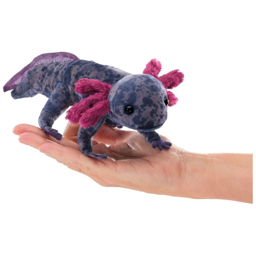 Folkmanis Black Axolotl Puppet