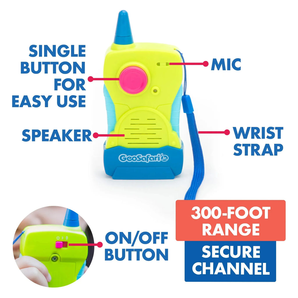 Educational Insights GeoSafari Jr. My First Walkie Talkies