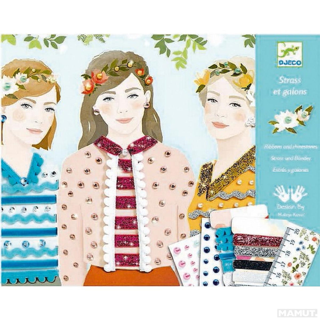 Djeco Ribbons & Rhinestones Four Seasons Girls