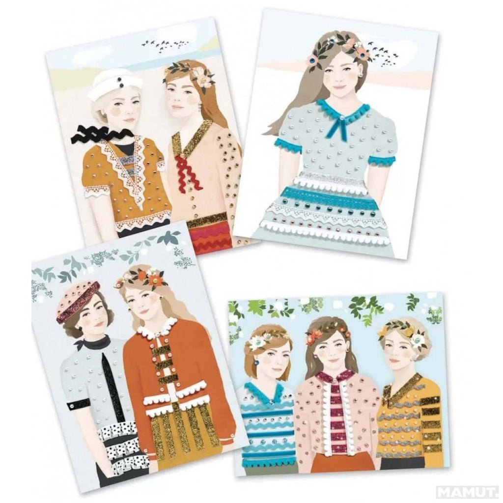 Djeco Ribbons & Rhinestones Four Seasons Girls
