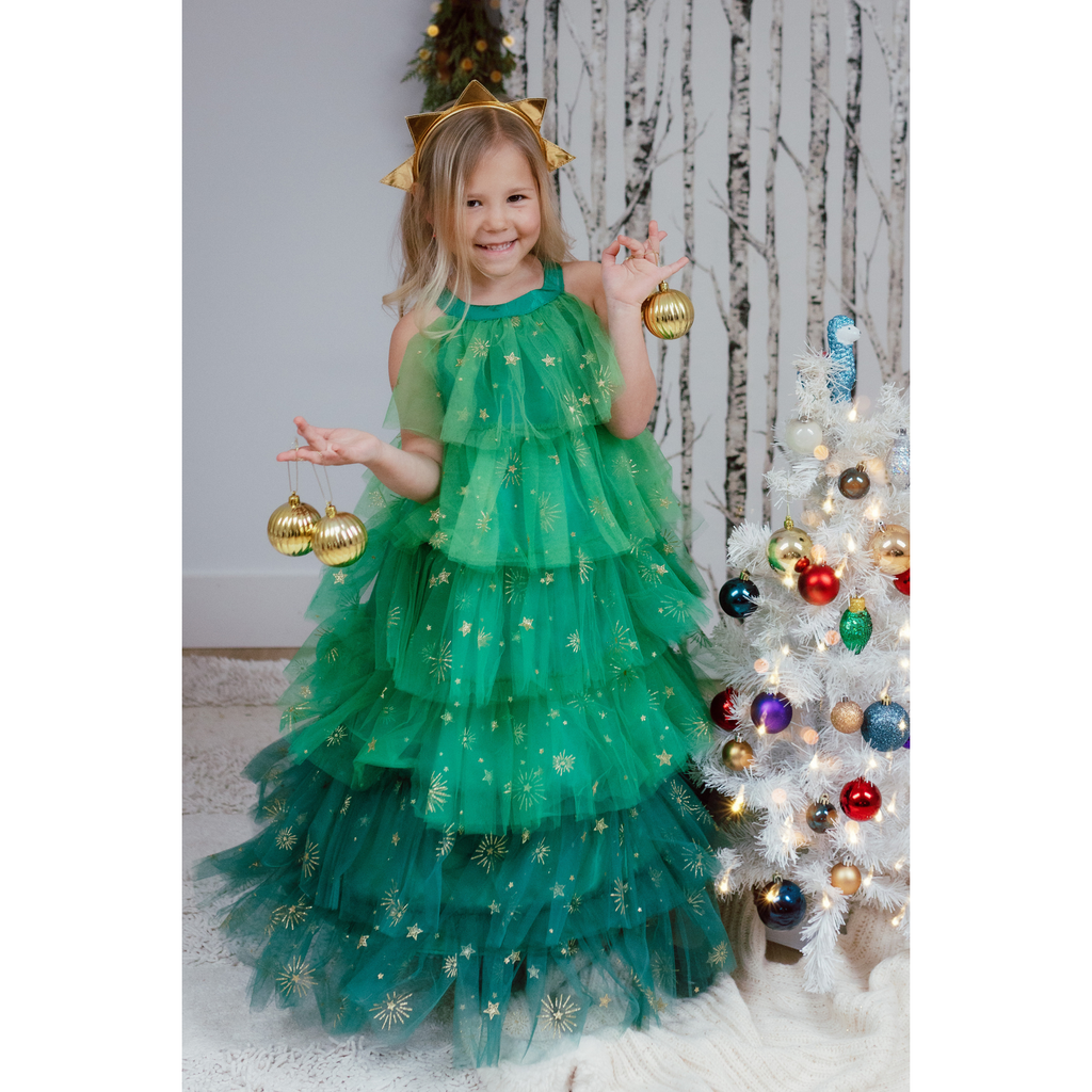 Great Pretenders Christmas Tree & Headpiece Size 3/4