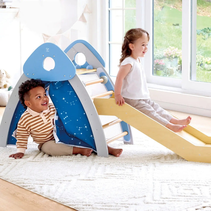 Hape 4 in 1 Climb 'n Slide Gym Set