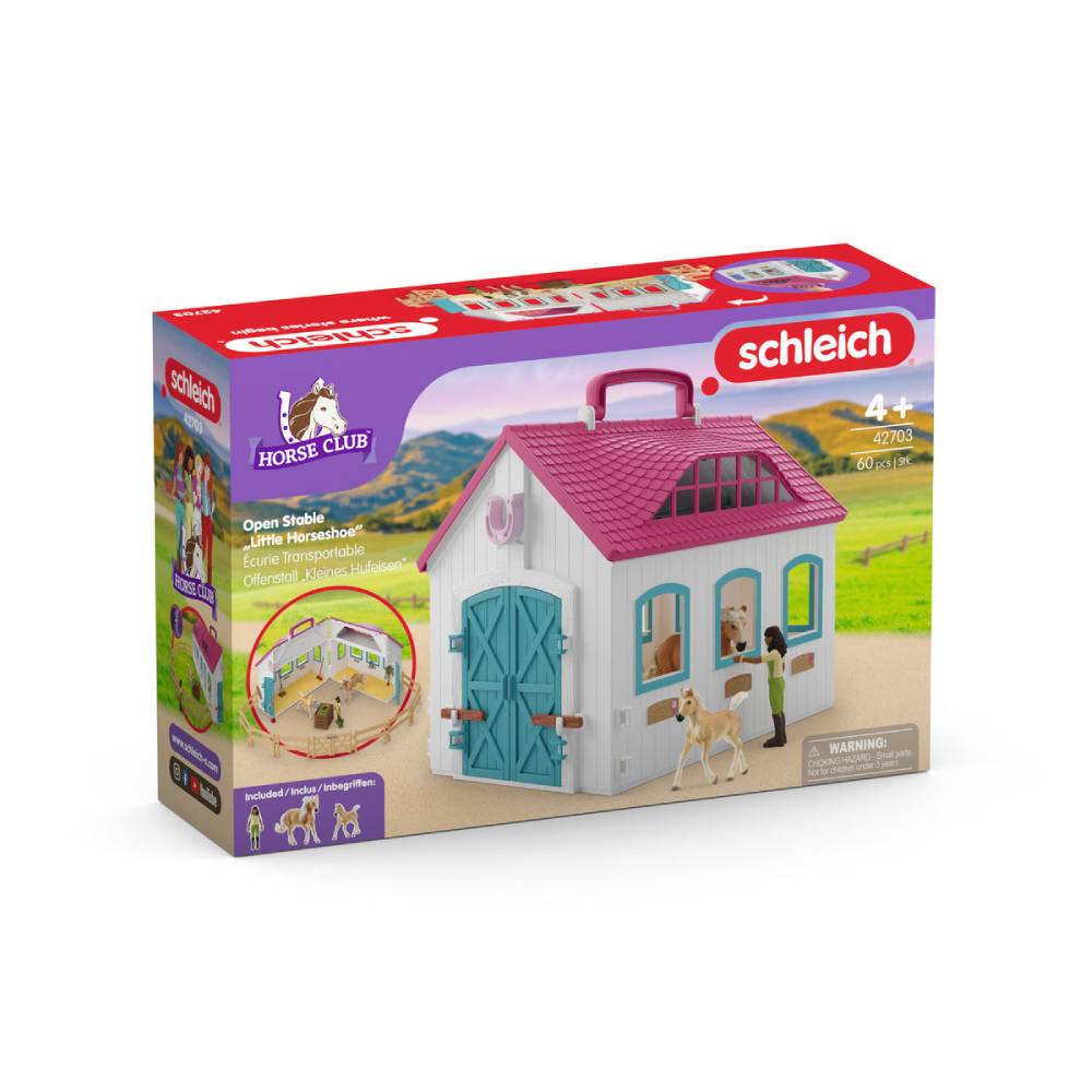 Schleich Horse Club Open Stable 42703