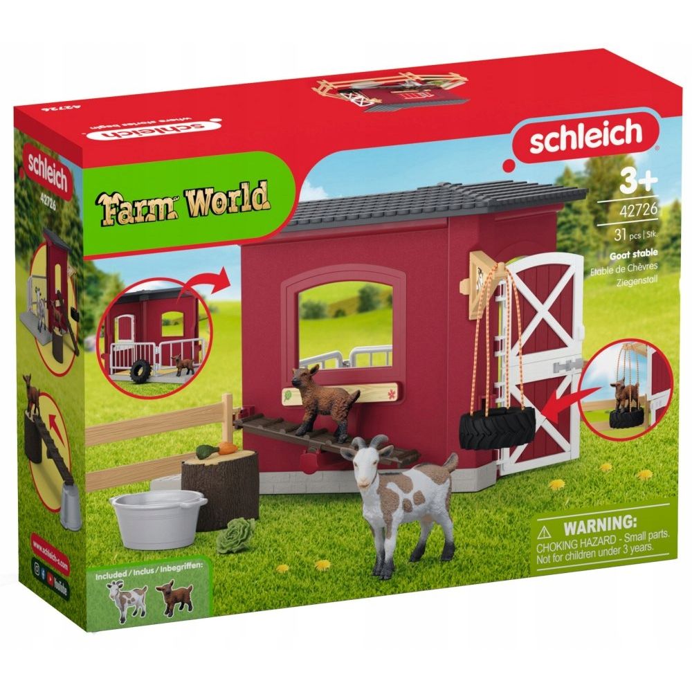 Schleich Farm World Goat Stable