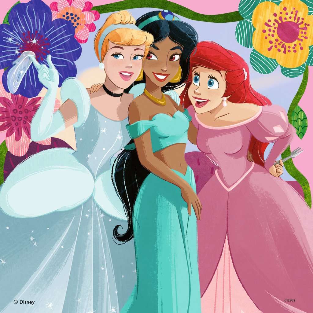 Ravensburger 3x49 Piece Puzzle Disney Princess Girl Power!