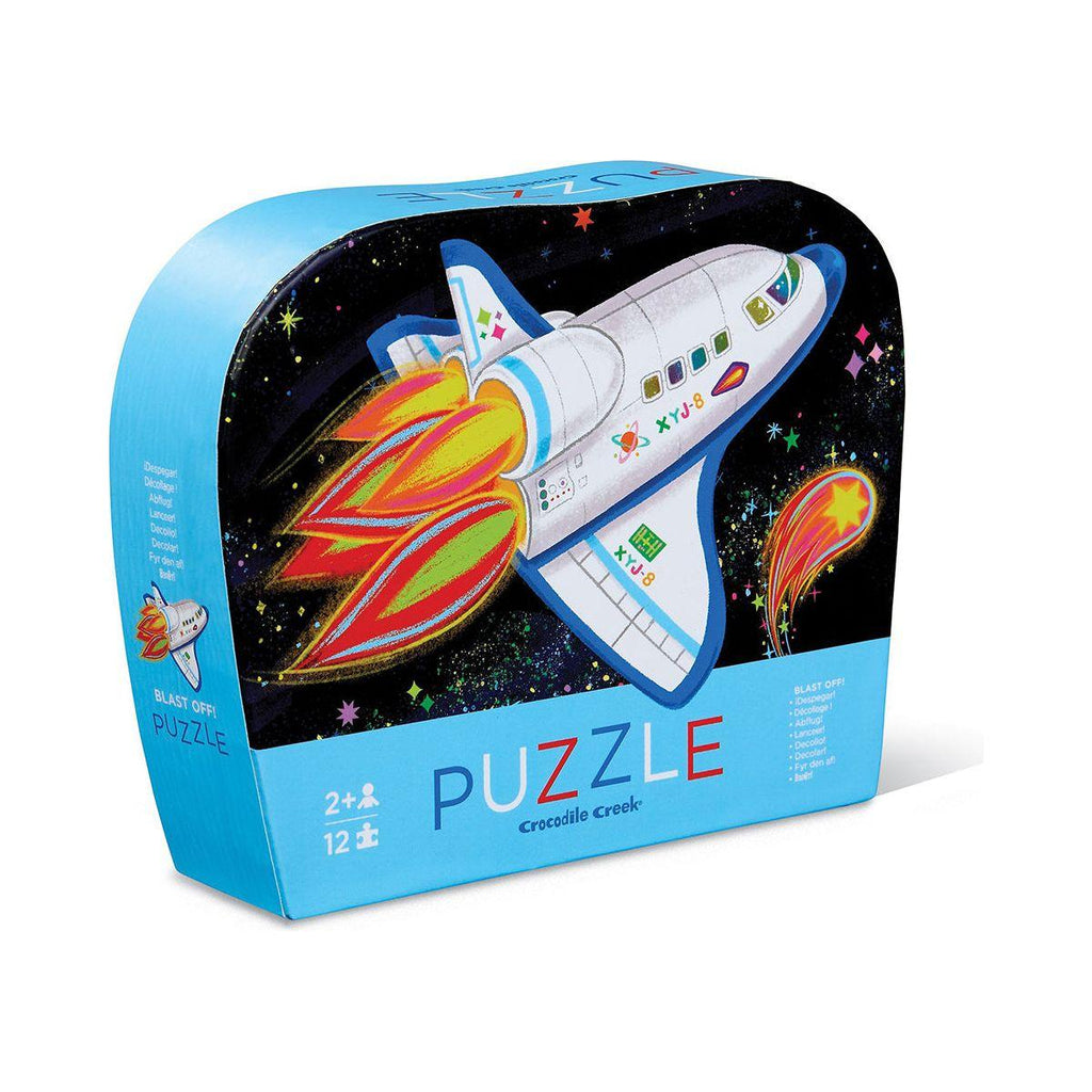 Crocodile Creek 12 Piece Mini Puzzle Blast Off