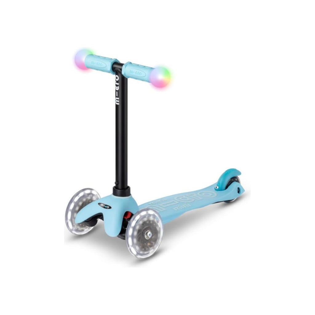 MICRO Mini2Grow Deluxe Magic LED Sky Blue Scooter