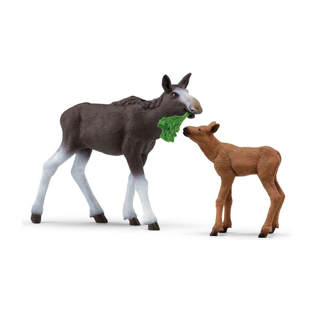 Schleich Wild Life Moose Family