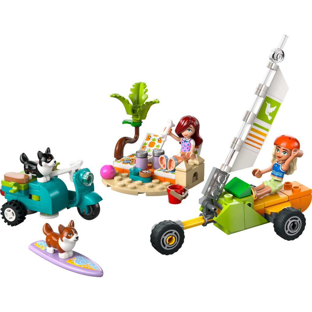 LEGO Friends Surfing Dogs and Scooter Adventure
