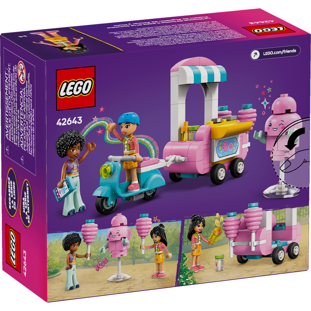 LEGO Friends Cotton Candy Stand and Scooter