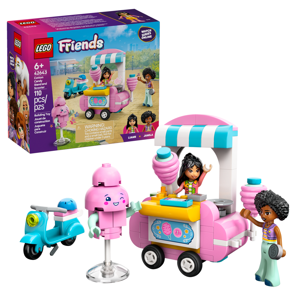 LEGO Friends Cotton Candy Stand and Scooter