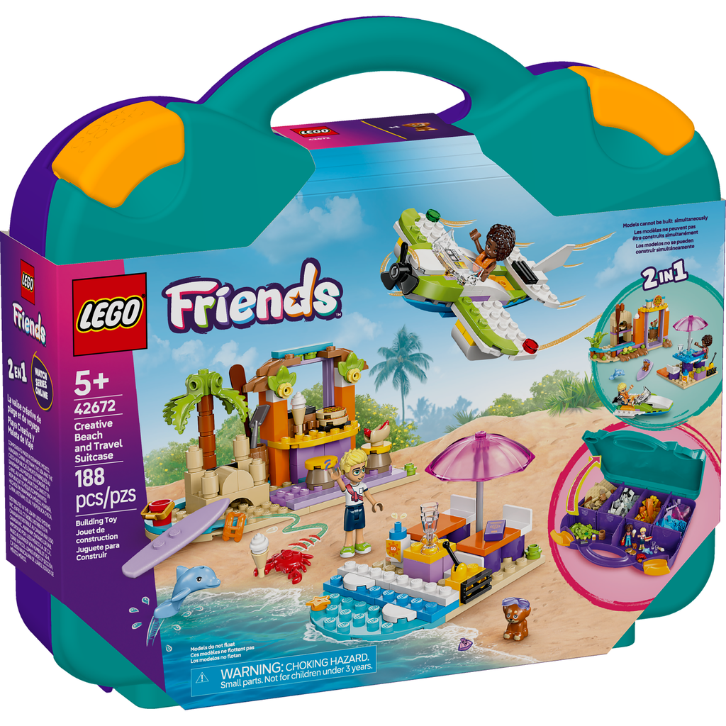 LEGO Friends Creative Beach and Travel Suitcase