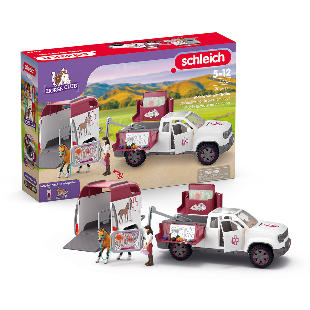 Schleich Horse Club Mobile Vet with Trailor
