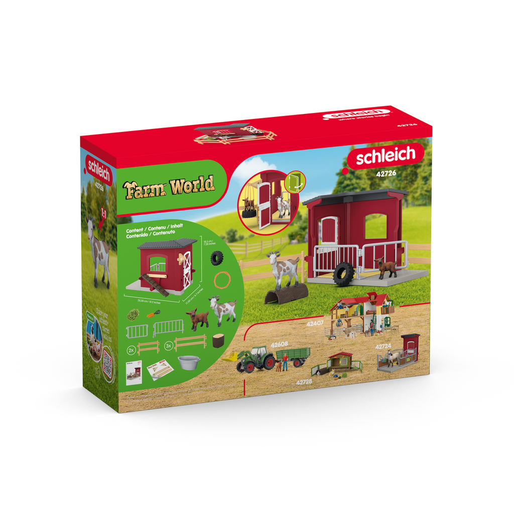Schleich Farm World Goat Stable