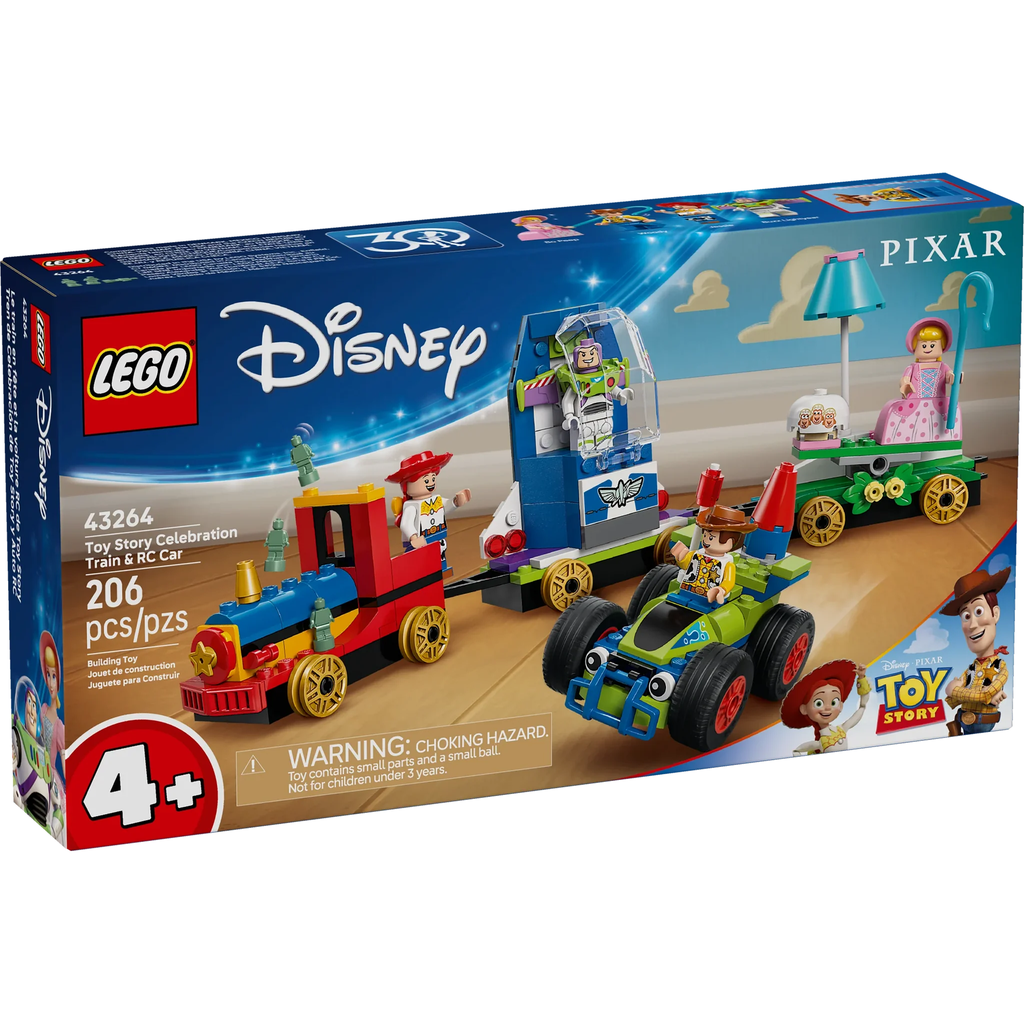 LEGO Disney Toy Story Celebration Train & RC Car