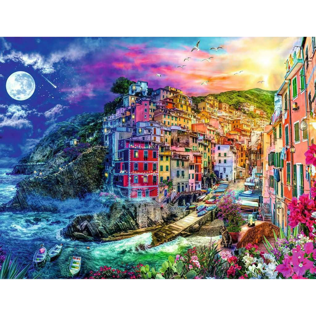 Ravensburger 2000 Piece Puzzle Colourful Cinque Terre